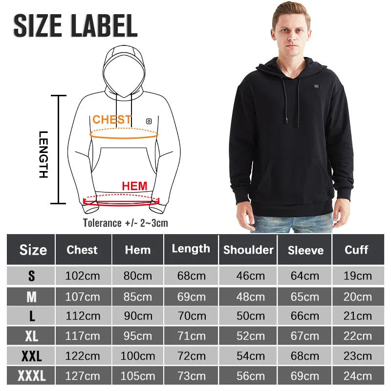 Unisex Heated Hoodie